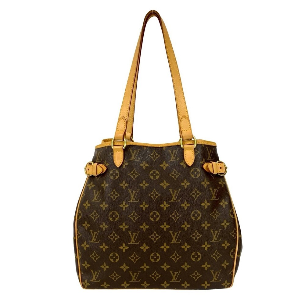 LOUIS VUITTON Brown Monogram Leather Shoulder Bag